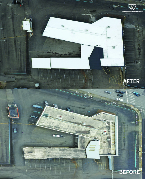 Commercial Roof Case Study - Legend Auto Sales