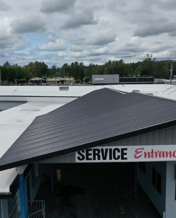 Washington Weather Shield commercial roof tear-off in Puyallup