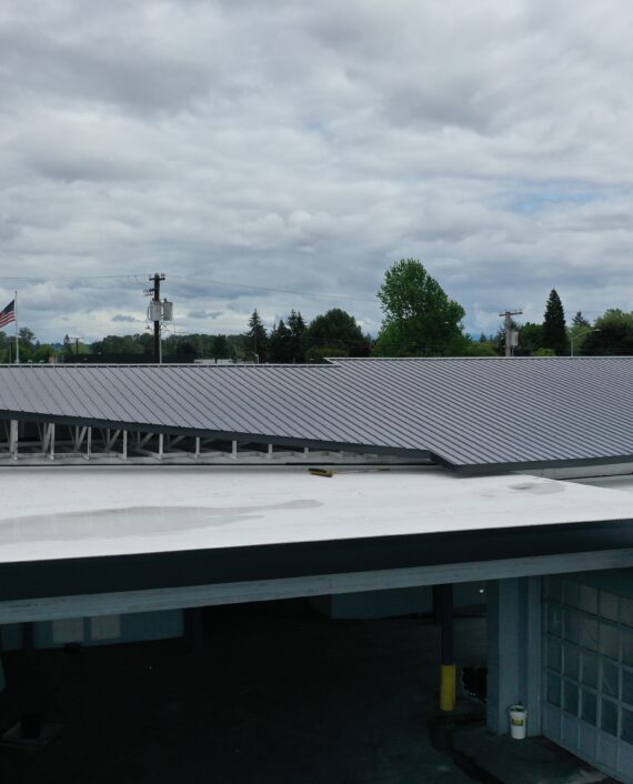 Washington Weather Shield commercial roof tear-off in Puyallup